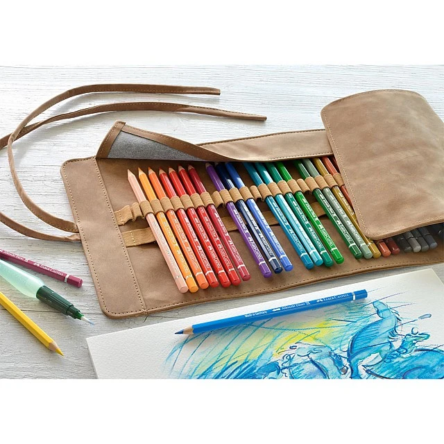 Faber-Castell Albrecht Dürer Pencils, in a roll, 30 colors