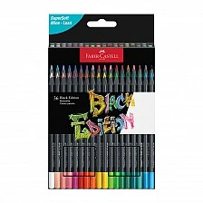 Faber-Castell Colored pencils Black Edition, 36 colors