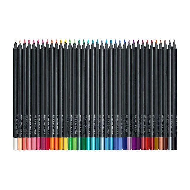 Faber-Castell Colored pencils Black Edition, 36 colors
