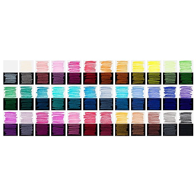 Faber-Castell Colored pencils Black Edition, 36 colors