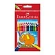 Faber-Castell Triangular Jumbo Pencils, 24 colors