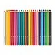Faber-Castell Triangular Jumbo Pencils, 24 colors