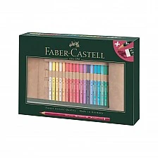 Faber-Castell Polychromos Pencils, on a roll, 30 colors