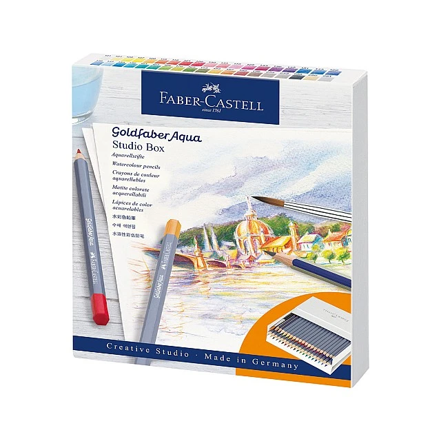 Faber-Castell Goldfaber Aqua pencils, 38 colours