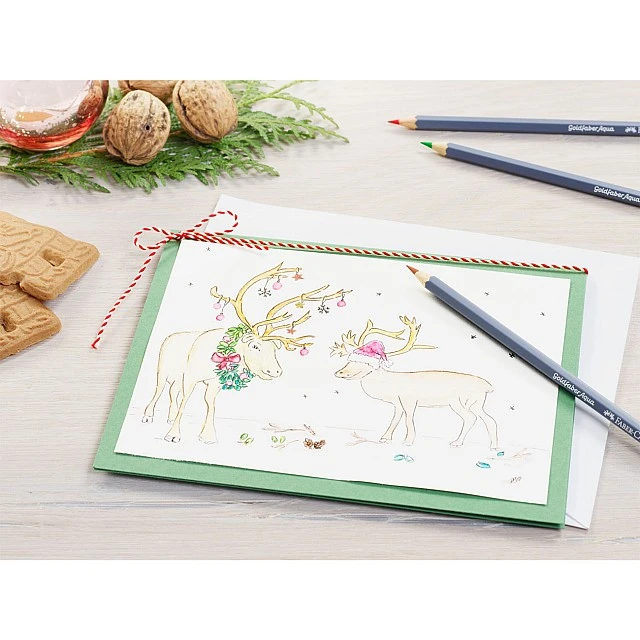 Faber-Castell Goldfaber Aqua pencils, 38 colours