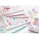 Faber-Castell Sparkle pencils, 12 pastel colours, metal tin