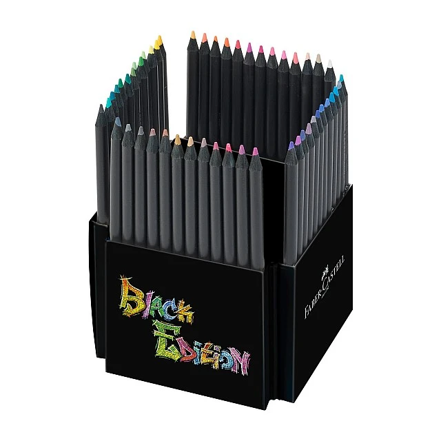 Faber-Castell Black Edition pencils, 50 colours