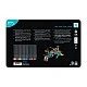 Faber-Castell Black Edition pencils, 36 colours, metal tin