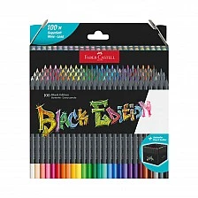 Faber-Castell Colored pencils Black Edition, 100 colors