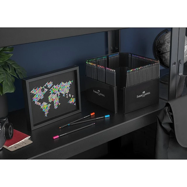 Faber-Castell Colored pencils Black Edition, 100 colors