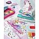Faber-Castell Цветни моливи Grip 2001, 18 стандартни и 6 блестящи цвята