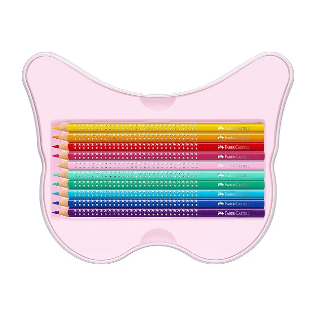 Faber-Castell Sparkle coloured pencils, butterfly box, 20 colours