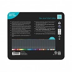 Faber-Castell Black Edition pencils, 100 colours, metal tin