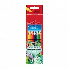 Faber-Castell Colored pencils Jumbo Grip, 6 colors