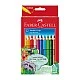 Faber-Castell Цветни моливи Jumbo Grip, 12 цвята