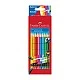 Faber-Castell Grip 2001 erasable pencils, 10 colours