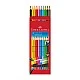 Faber-Castell Grip 2001 erasable pencils, 10 colours