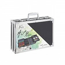 Nassau Painting set, in a metal case, 145 pieces