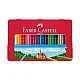 Faber-Castell Цветни моливи Замък, 36 цвята, в метална кутия