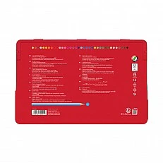 Faber-Castell Цветни моливи Замък, 36 цвята, в метална кутия