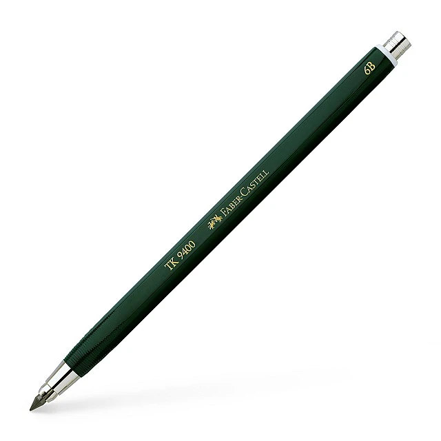 Faber-Castell Clutch TK 9400 mechanical pencil, 6B, 3.15 mm