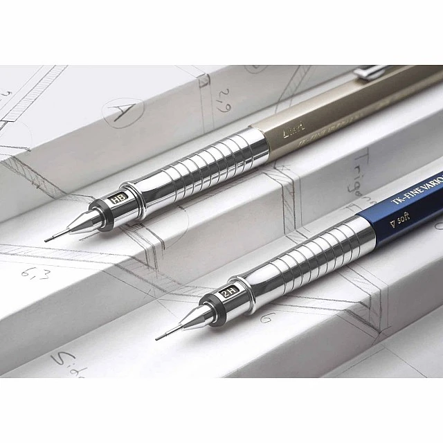 Faber-Castell TK-Fine Vario L mechanical pencil, 0.5 mm, champagne