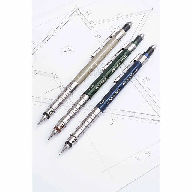 Faber-Castell TK-Fine Vario L mechanical pencil, 0.7 mm, champagne