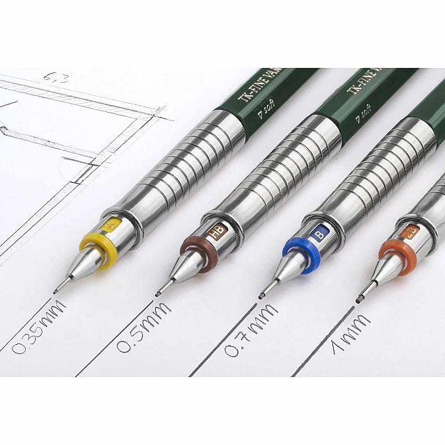 Faber-Castell TK-Fine Vario L mechanical pencil, 0.5 mm, indigo