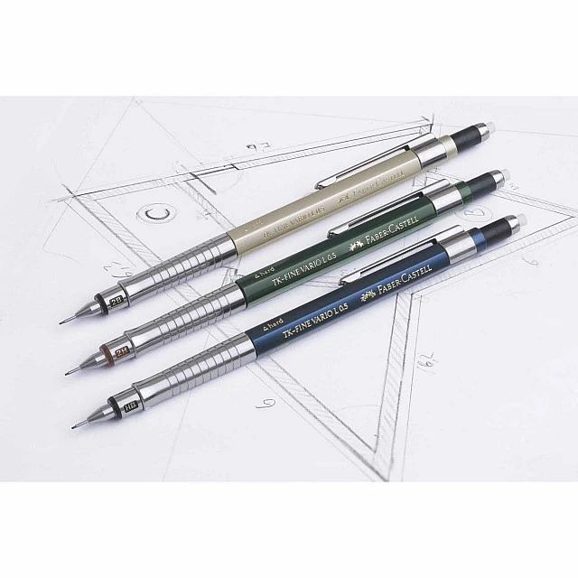 Faber-Castell TK-Fine Vario L mechanical pencil, 0.7 mm, indigo