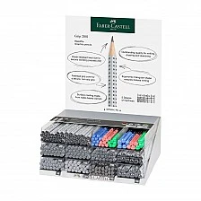 Faber-Castell Молив Grip 2001, различни твърдости, 252 броя в дисплей