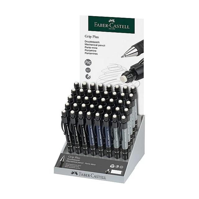 Faber-Castell Grip Plus mechanical pencil, 0.7 mm, 40 pieces display