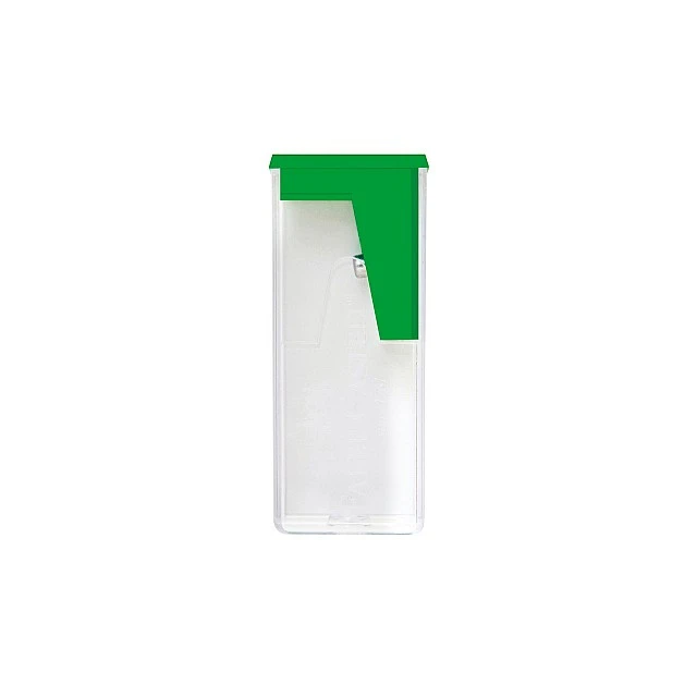Faber-Castell Sharpener, with transparent container, assorted, 25 pieces