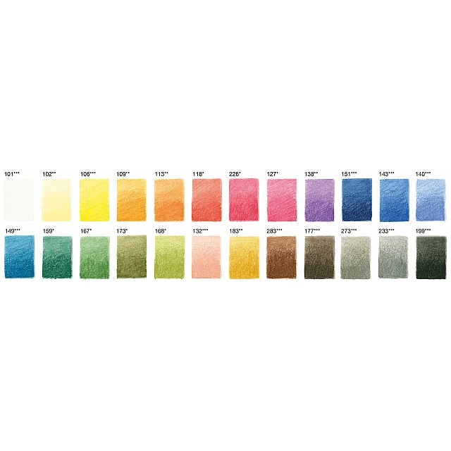 Faber-Castell Pitt Pastel coloured pencils, 24 colours