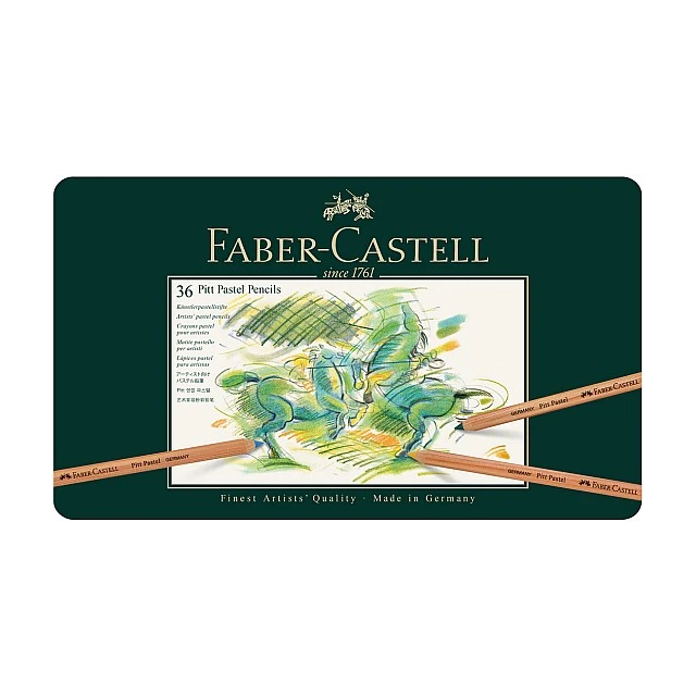 Faber-Castell Цветни моливи Pitt Pastel, 36 цвята