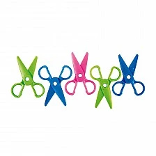 Nowa Szkola scissors, plastic, 5 pieces