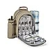 Hi!dea Picnic backpack with accessories, light brown