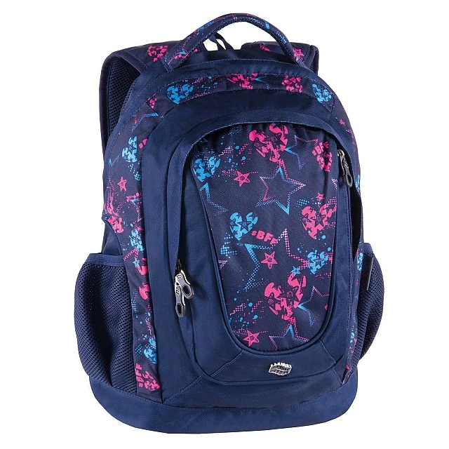 Pulse backpack Music BFF, blue-pink