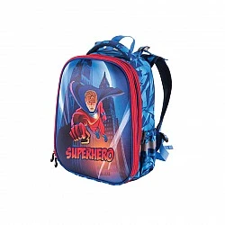Pulse backpack Anatomic Cube - Superhero, blue-red