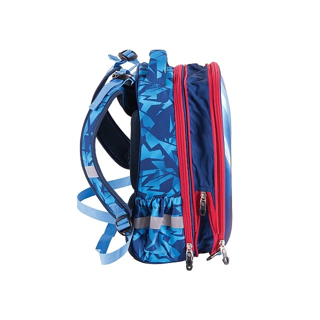Pulse backpack Anatomic Cube - Superhero, blue-red