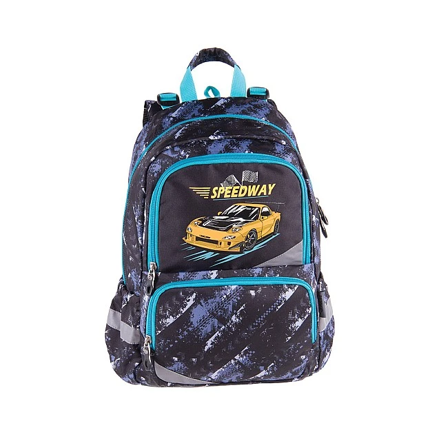 Pulse backpack Anatomic Speedway, gray-blue