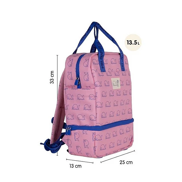 Milan Backpack 460, with insulated compartment, 13.5 L, light pink