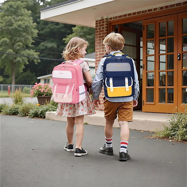 Kingsons Ergo Junior backpack, school, pink