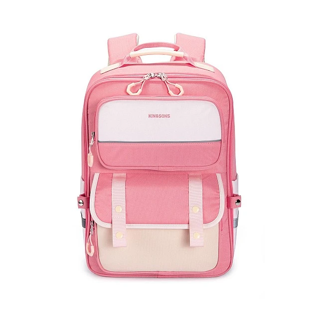 Kingsons Ergo Junior backpack, school, pink