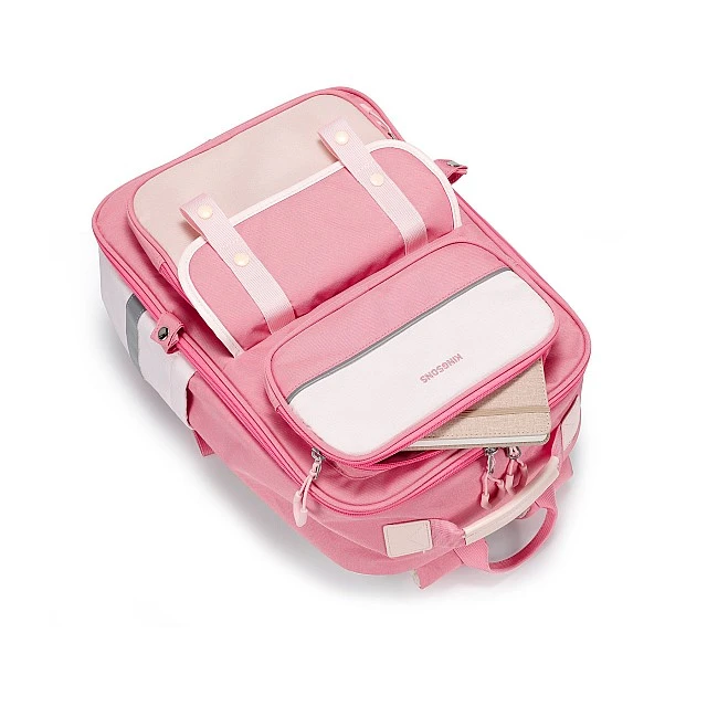 Kingsons Ergo Junior backpack, school, pink