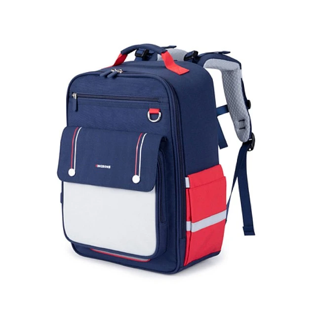 Kingsons Ergo Junior backpack, school, blue