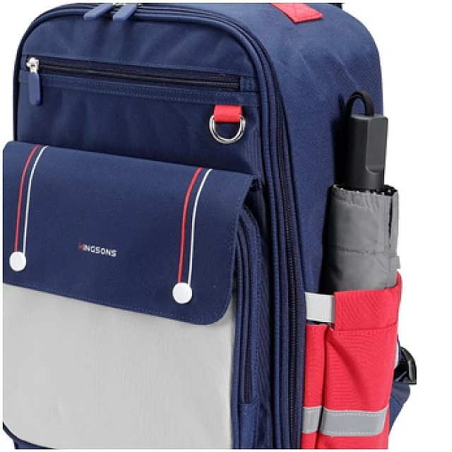 Kingsons Ergo Junior backpack, school, blue