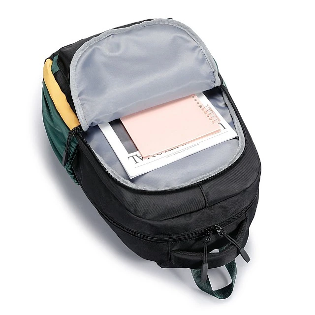 Kingsons Flow backpack, school, black