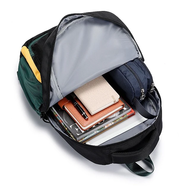 Kingsons Flow backpack, school, black