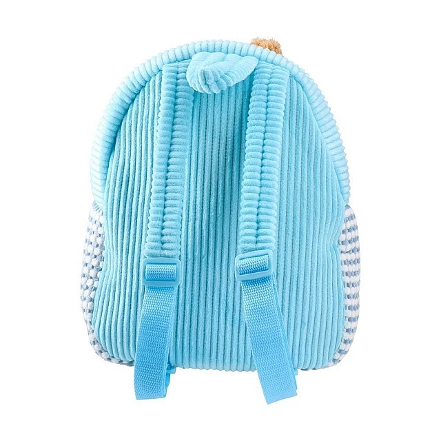 Play Lush backpack, for children, with a teddy bear toy