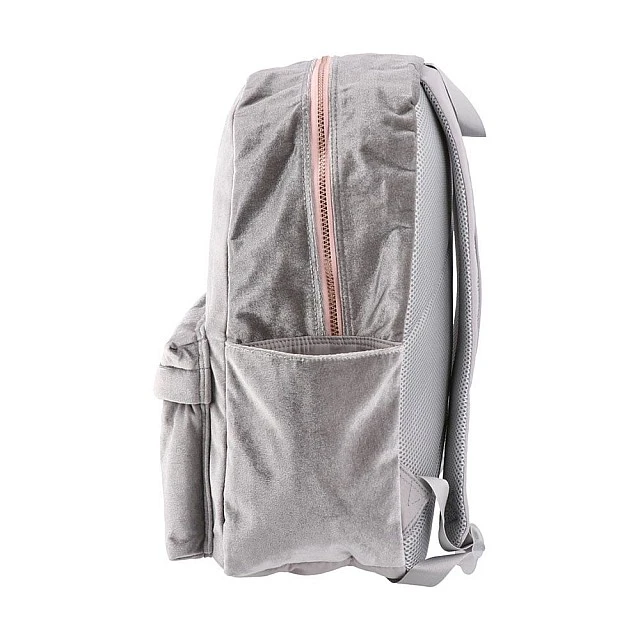 Play Pop Fashion backpack, suede, gray